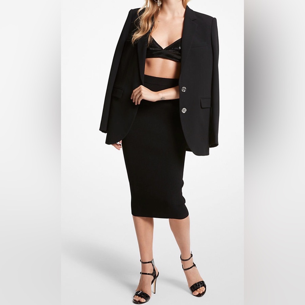 Michael Kors Skirt Black Pencil Skirt